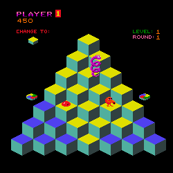 Q*bert (1982) via Wikipedia
