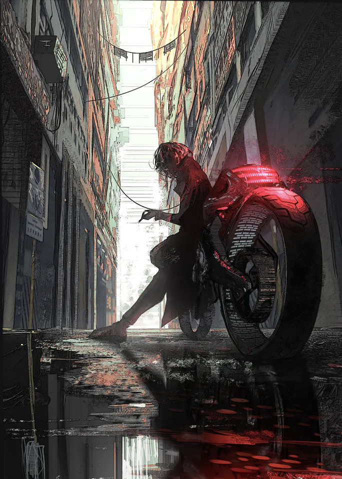 At Shifts End Poster by Rashed Alakroka