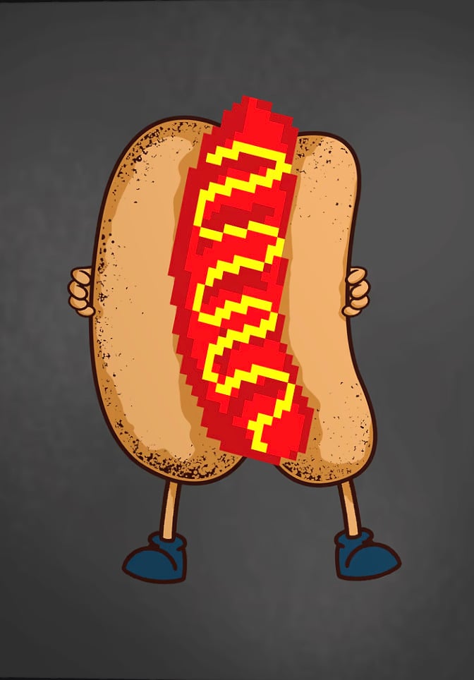 Giovanni Poccatutte: Pixel Hot Dog