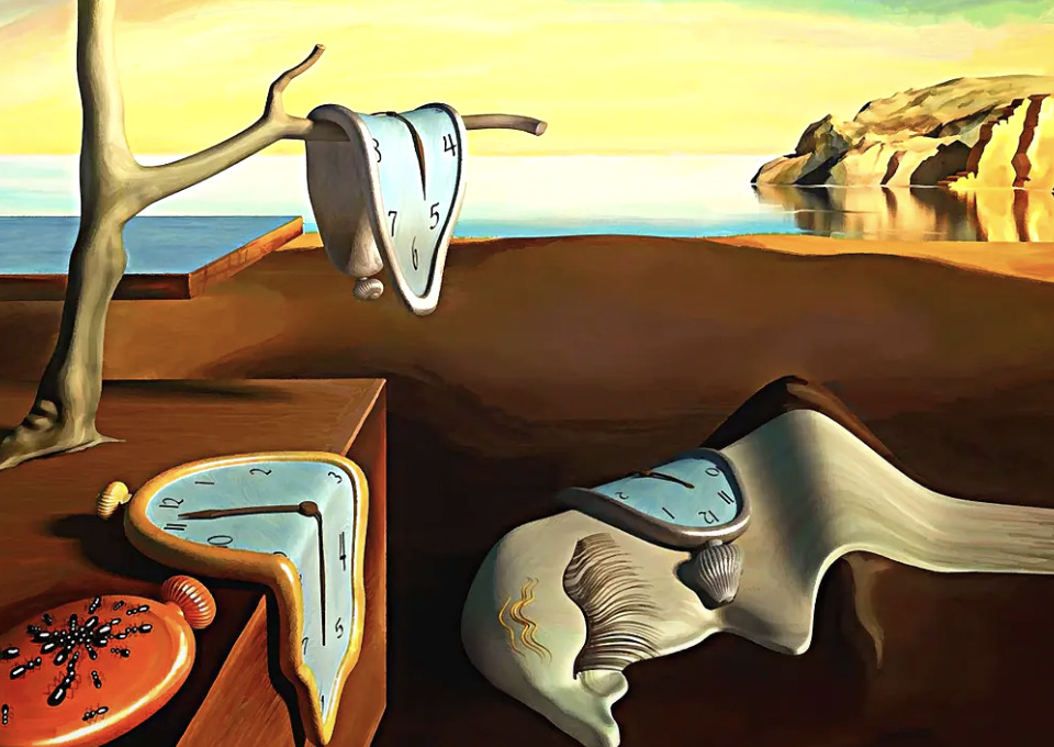 mohamed ouyahya - Melting Clocks Surrealism