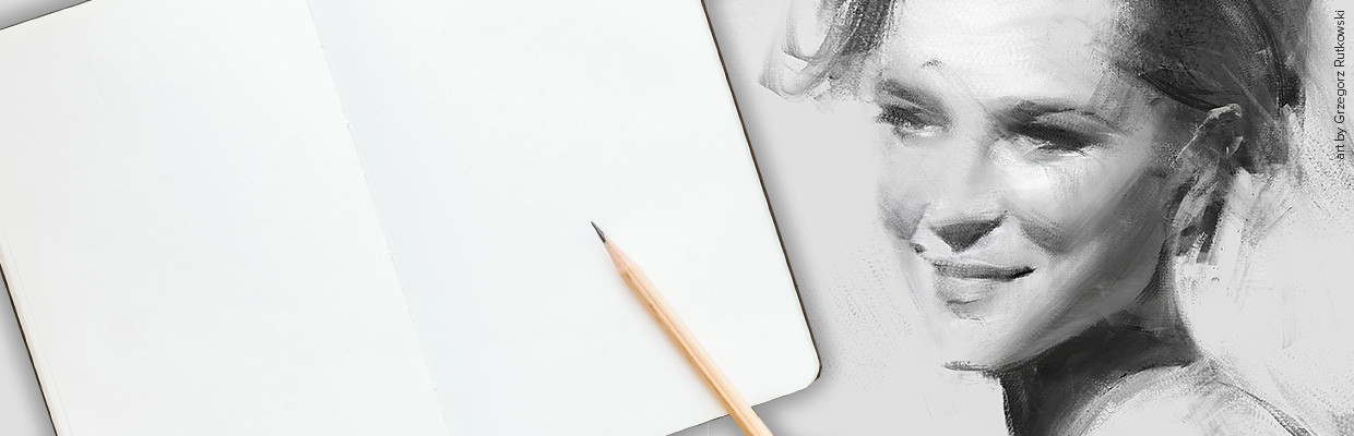 Draw FAST & EASY with CHARCOAL Pencil! Realistic Portrait Drawing Tutorial!  