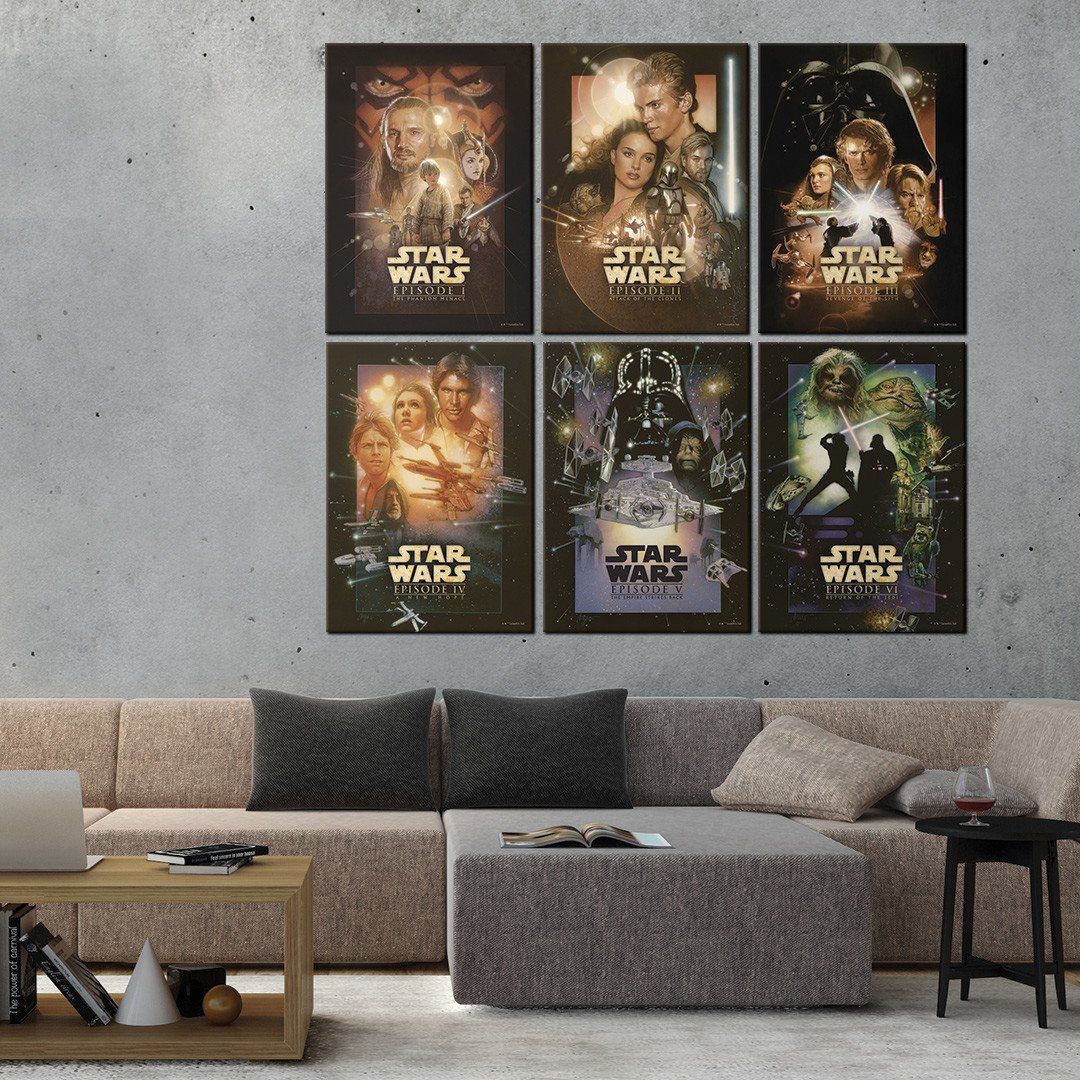 Star Wars Special Edition Triptych by Drew