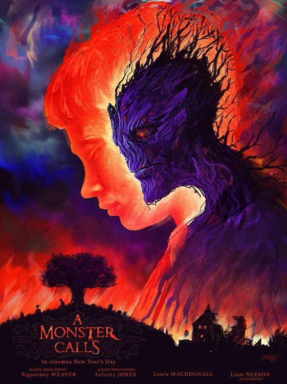 movie poster a monster calls