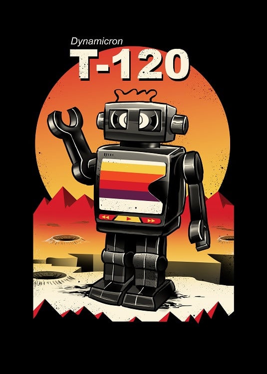 robot poster