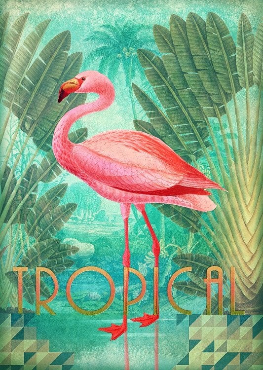 flamingo poster