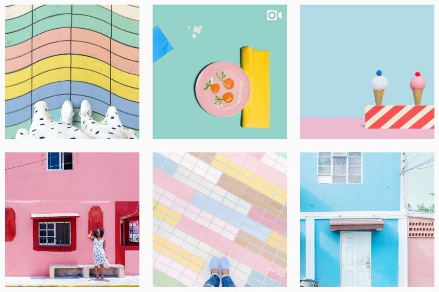 creativekipi colorful instagram account