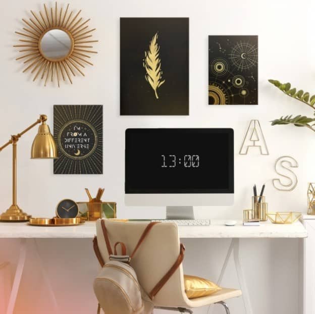 home office wall decor 3 pieces