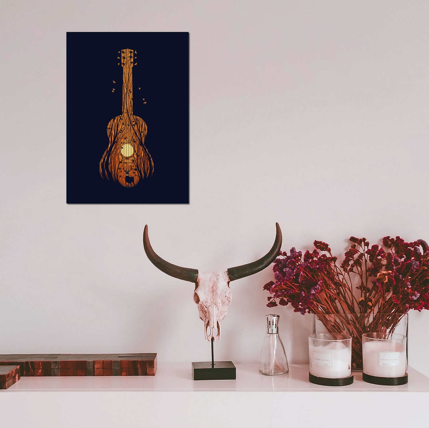 guitar music poster