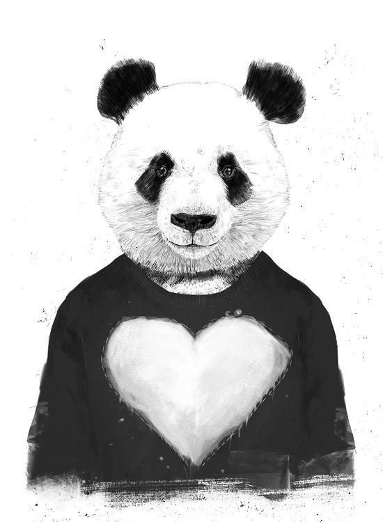 panda poster