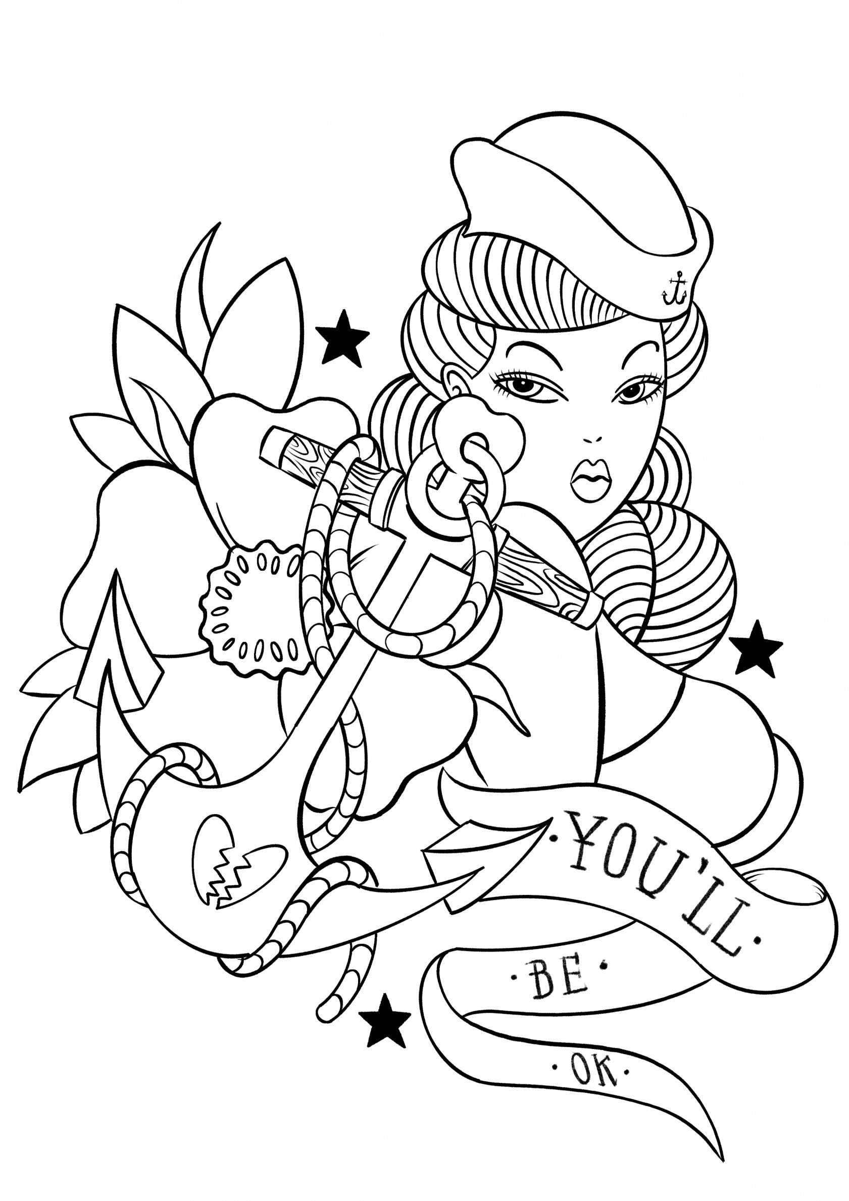 Stay Positive With Our Coloring Pages (Part 1) - Displate Blog