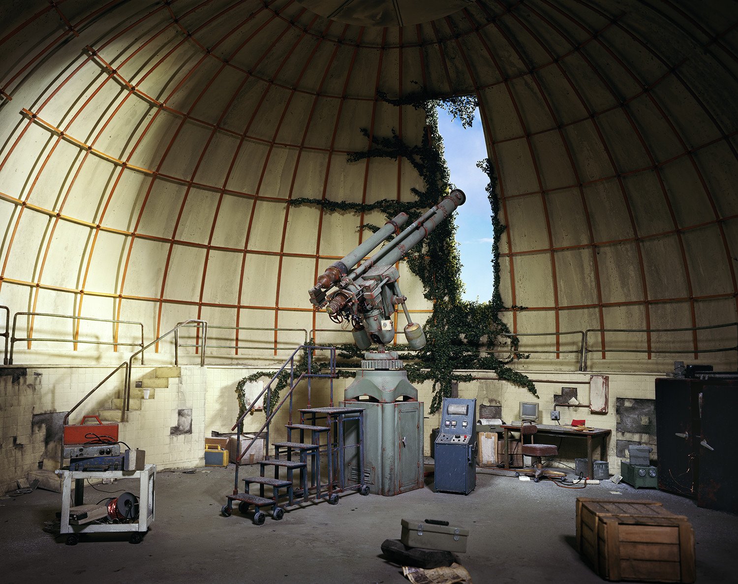 abandoned observatory