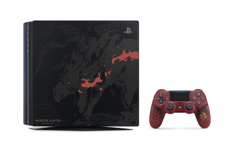 Monster Hunter: World-themed PlayStation 4 Pro model