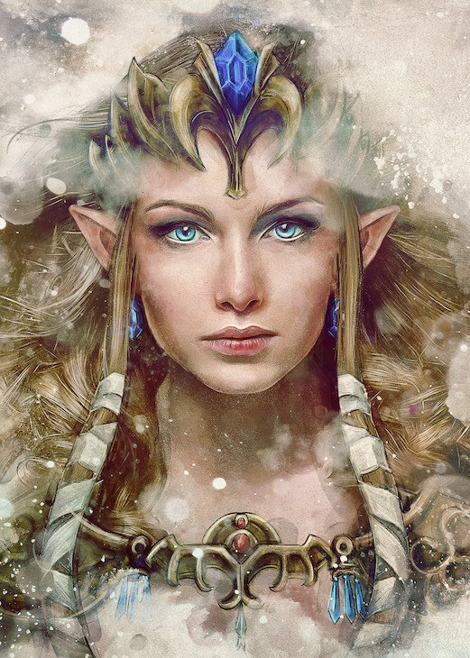 elf illustration