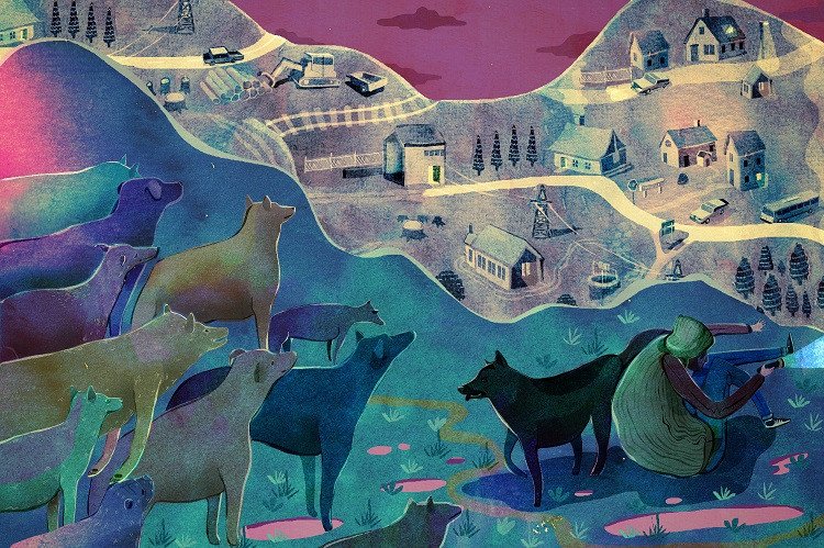 dog illustration