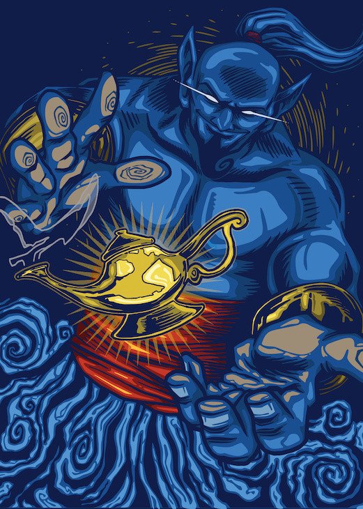 genie illustration