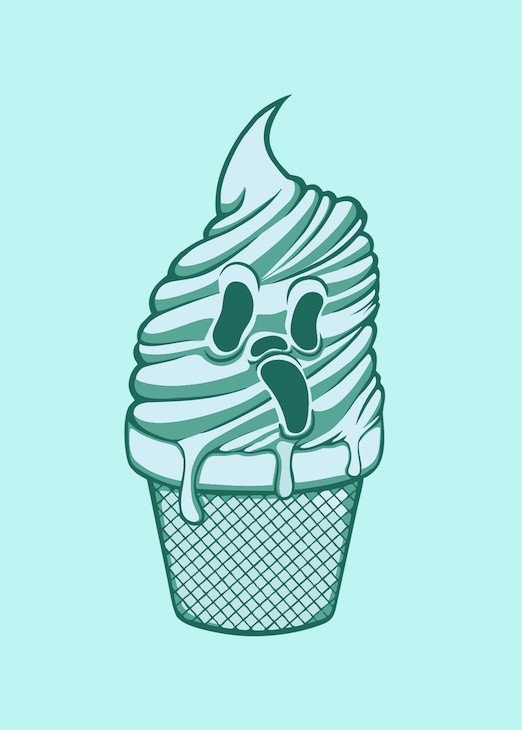 ghost icecream