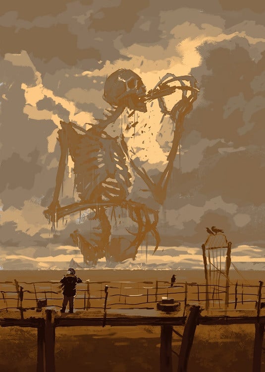 skeleton illustration