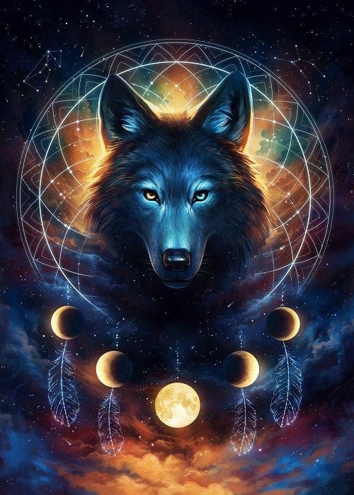 dreamcatcher wolf