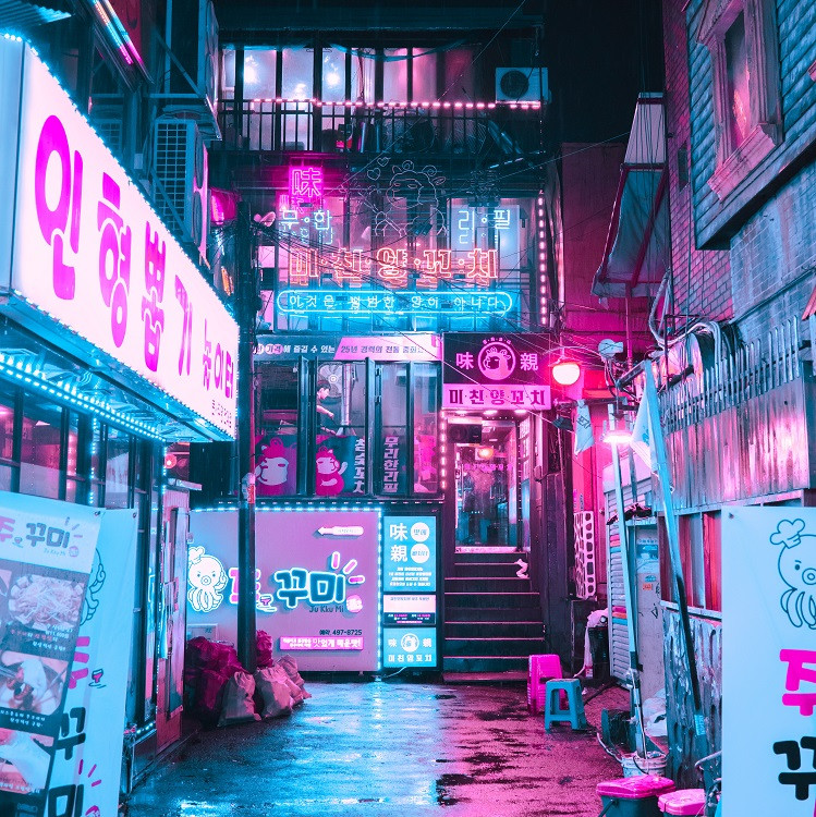 cyberpunk seoul