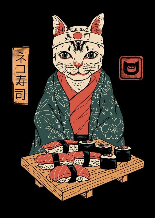 sushi poster
