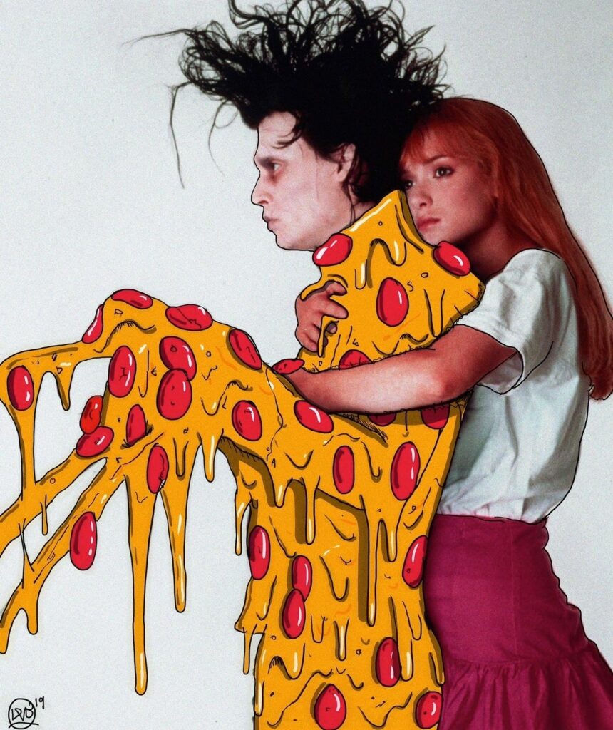 Edward Scissorhands by @DelaDeso