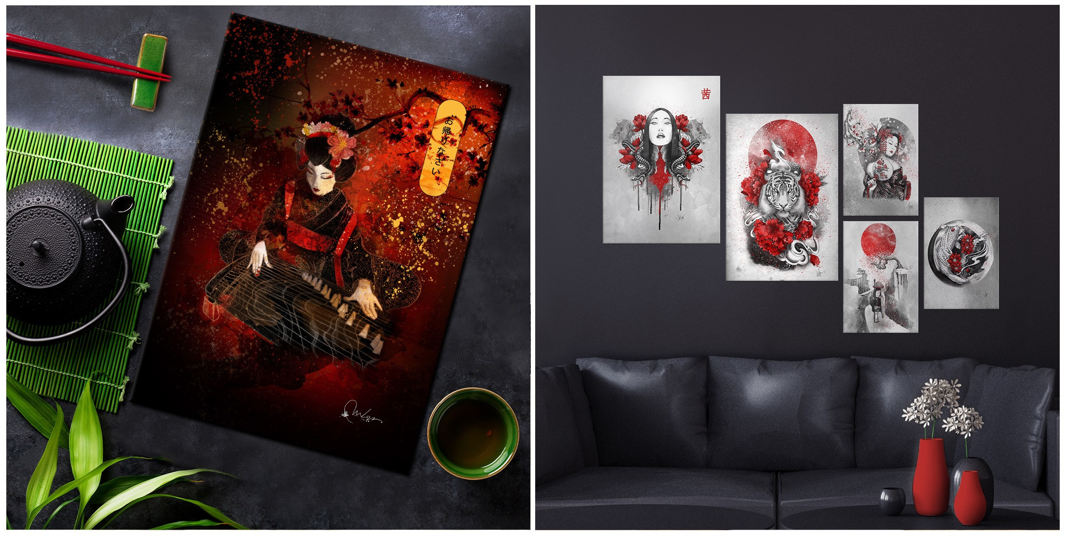 turning japanese metal posters for asia lovers