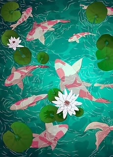 Spring Time Poster by by Noel delMar