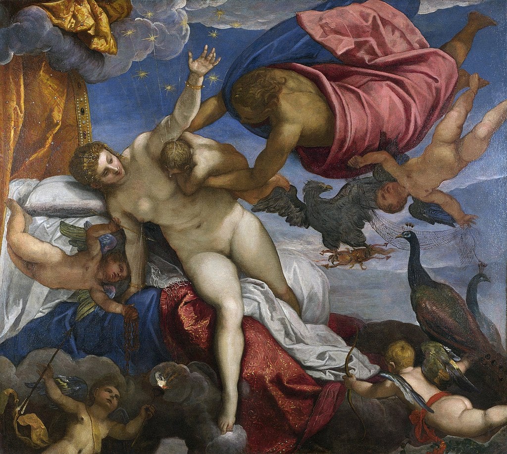 The Origin of Milky Way by Tintoretto