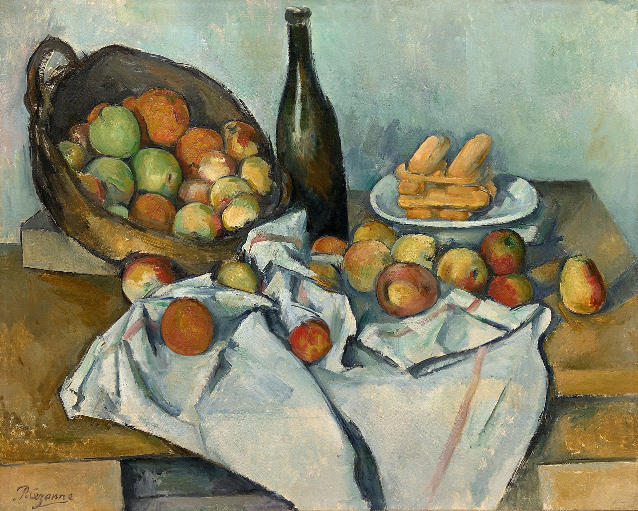 The Basket of Apples by Paul Cézanne