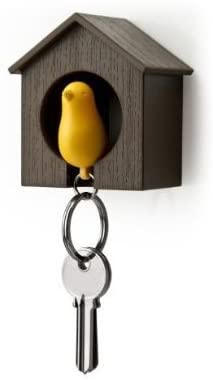 Birdhouse key ring 