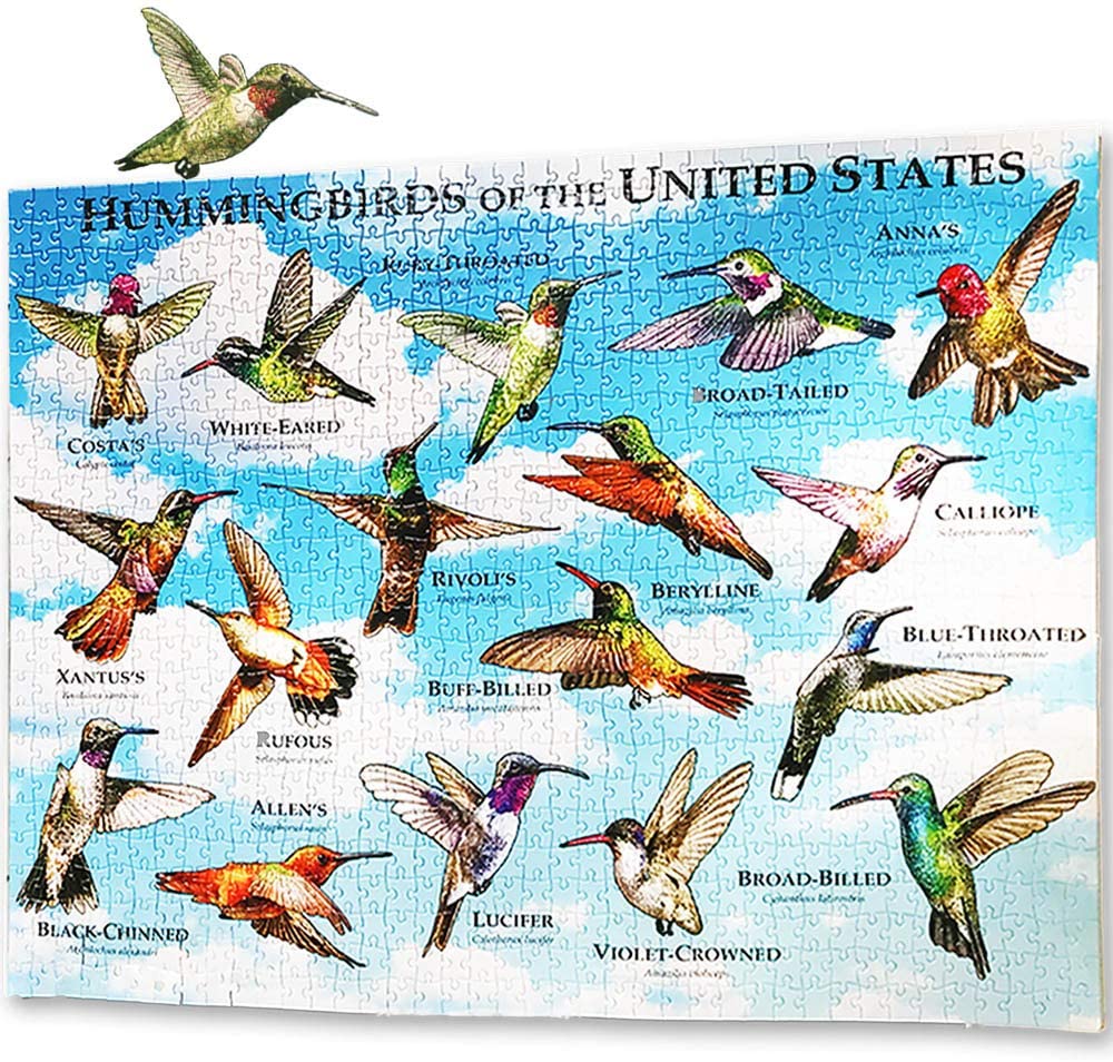 Hummingbirds of the United States jigsaw puzzle