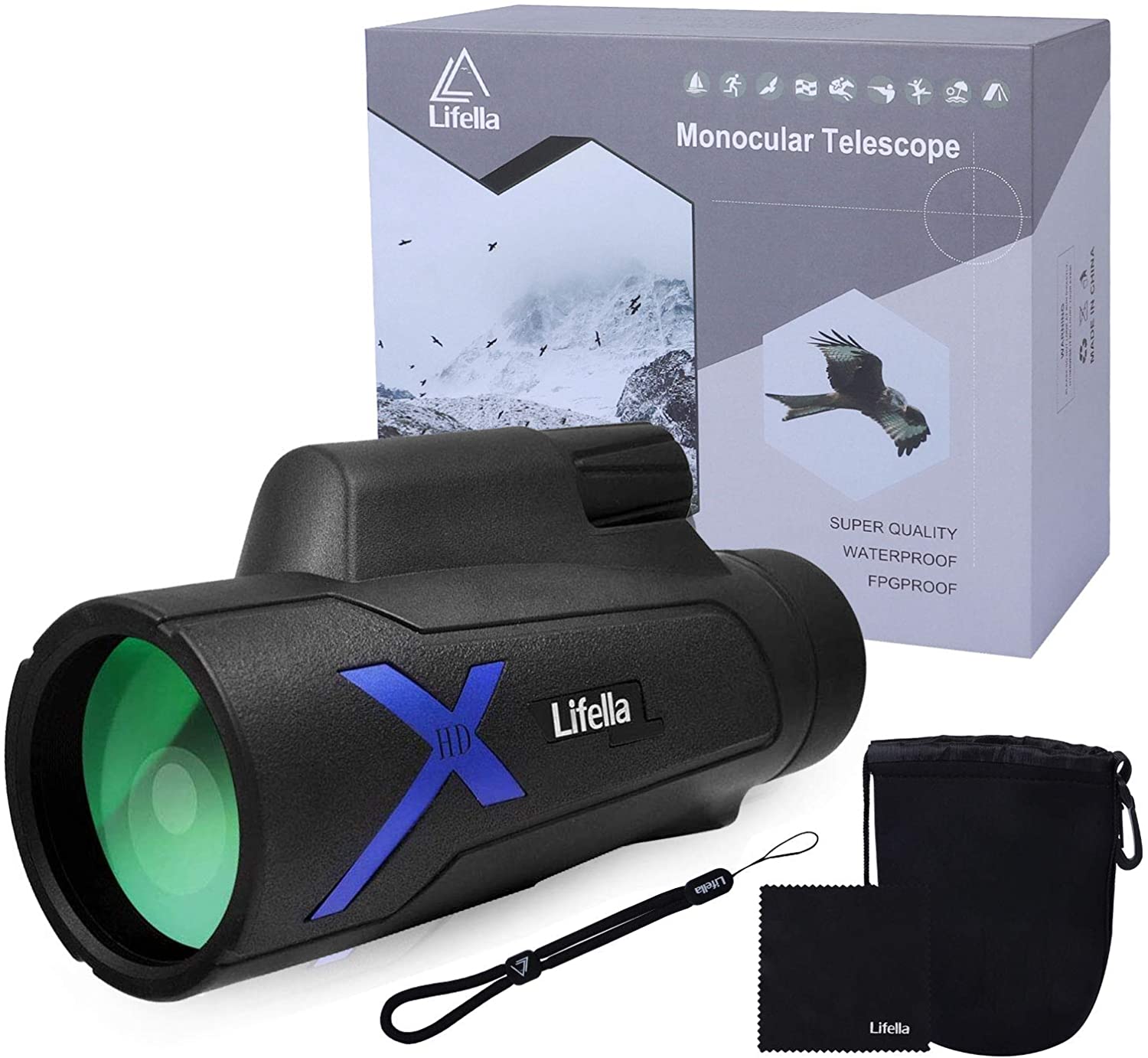 Lifella high-definition monocular telescope