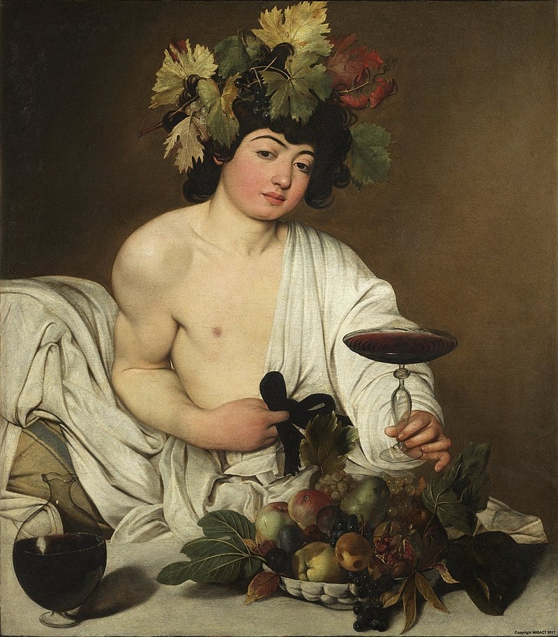 Bacchus by Caravaggio 