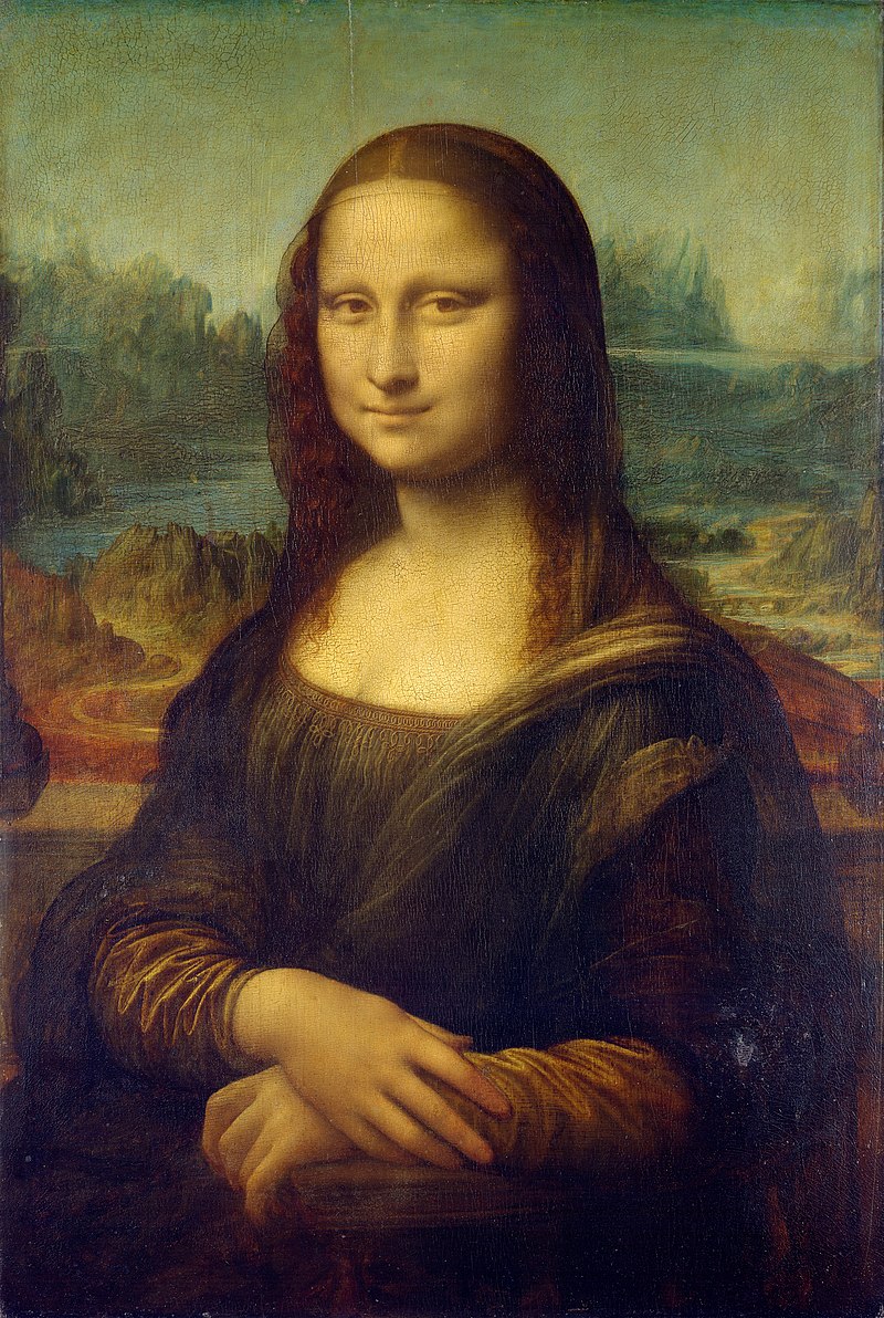 The Mona Lisa by Leonardo da Vinci 