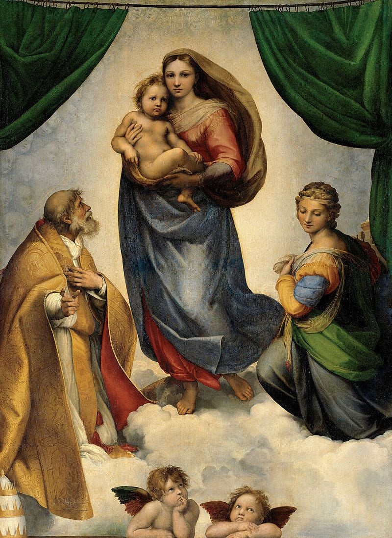 Sistine Madonna by Raphael