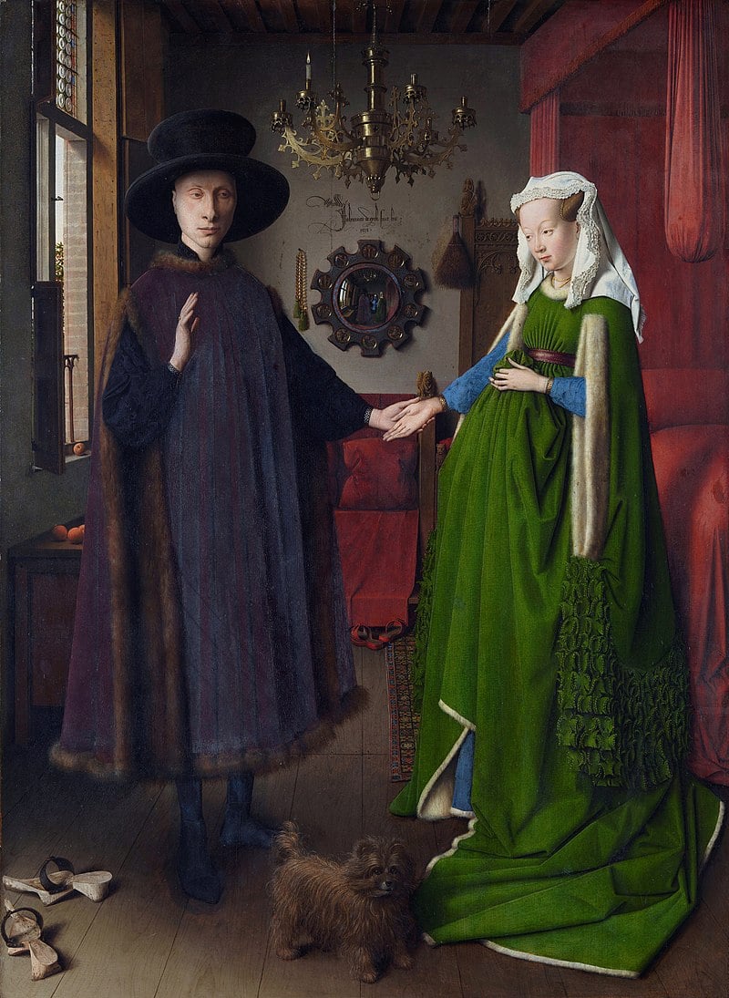 The Arnolfini Wedding Portrait by Jan van Eyck