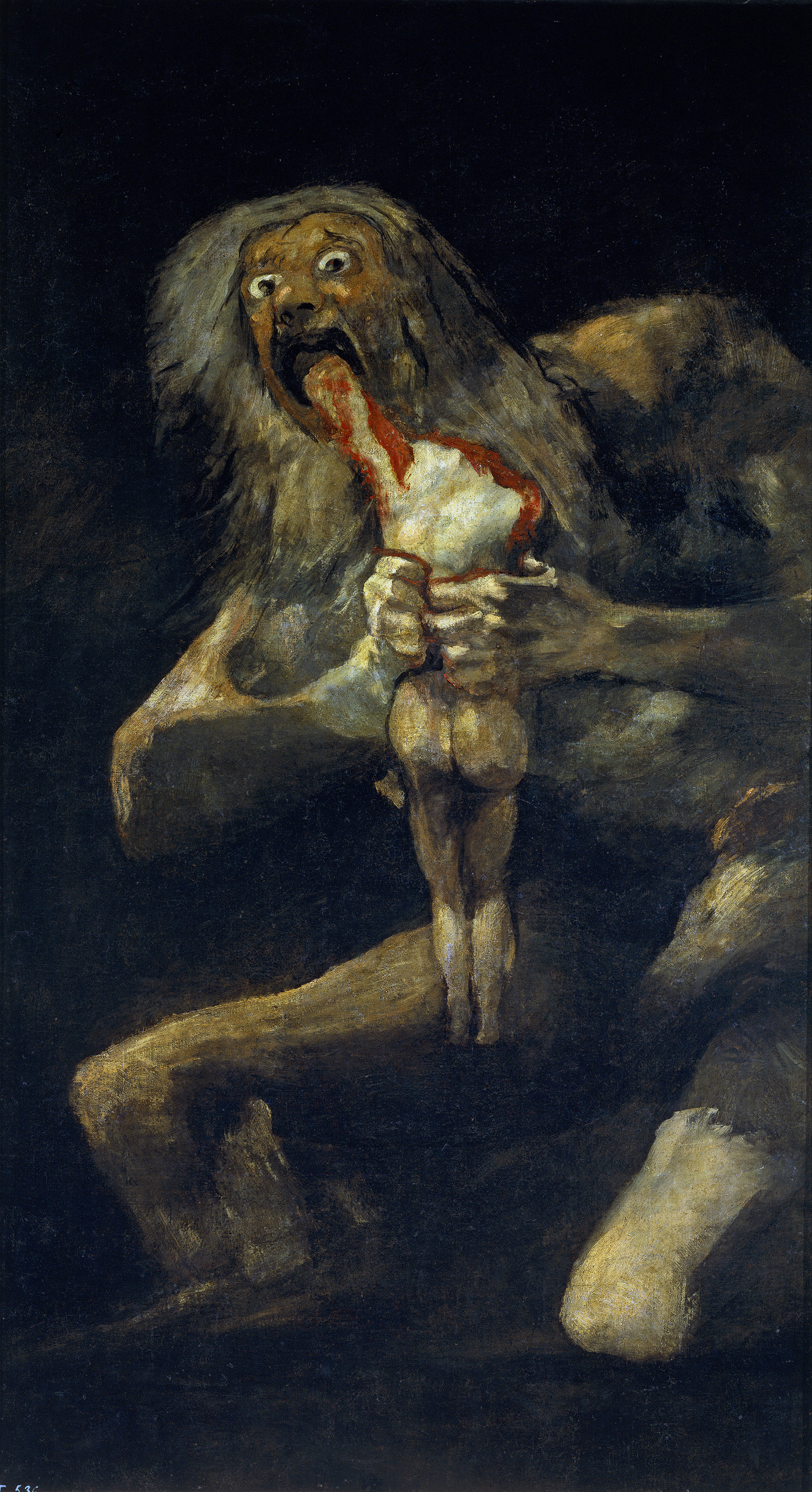 Saturn Devouring His Son by Francisco Goya