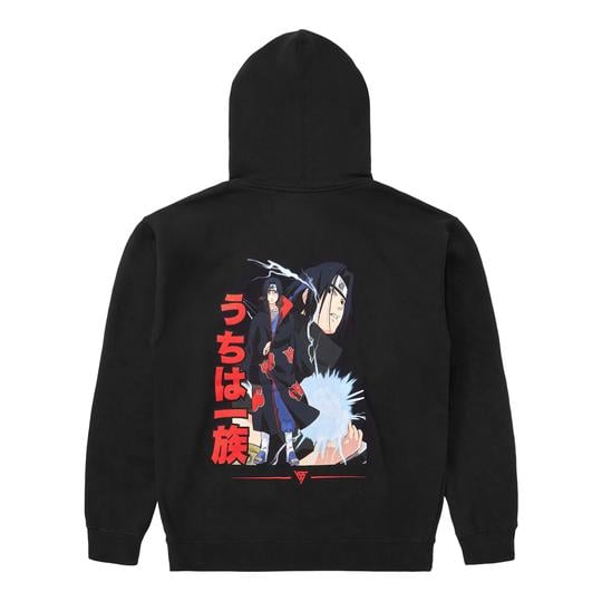 Naruto black men's hoodie