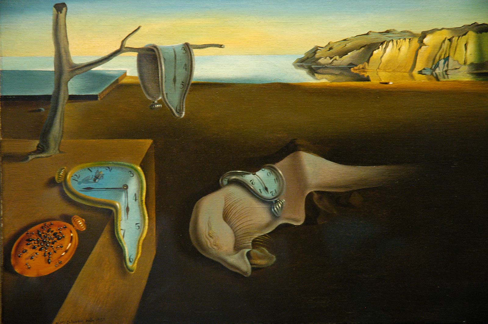 The Persistence of Memory by Salvador Dalí