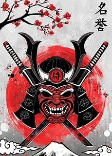 Samurai Poster by Ruby Art