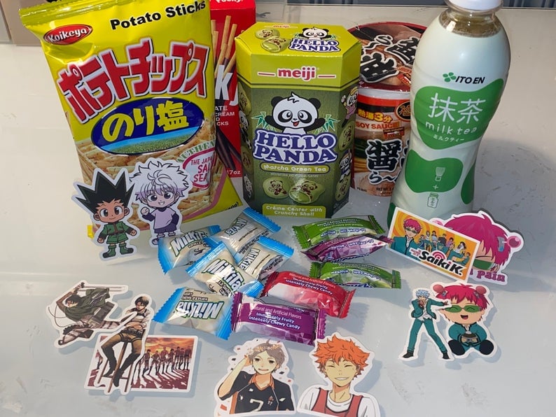 Anime snacks