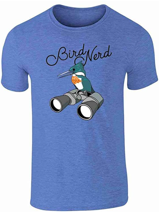 Bird nerd T-shirt for men