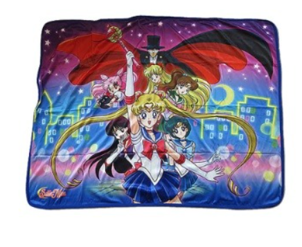Sailor Moon throw blanket