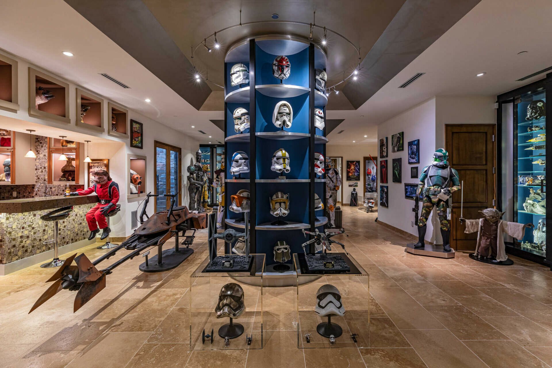 Star Wars basement