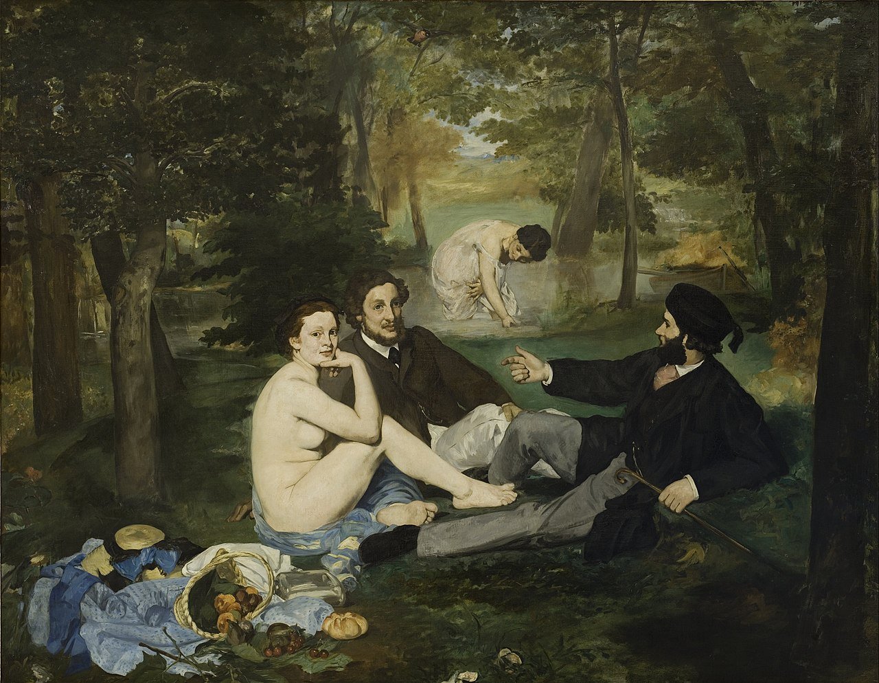 The Luncheon on the Grass by Édouard Manet