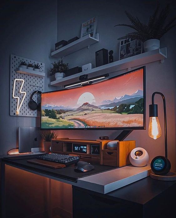 Vintage Gaming Setup