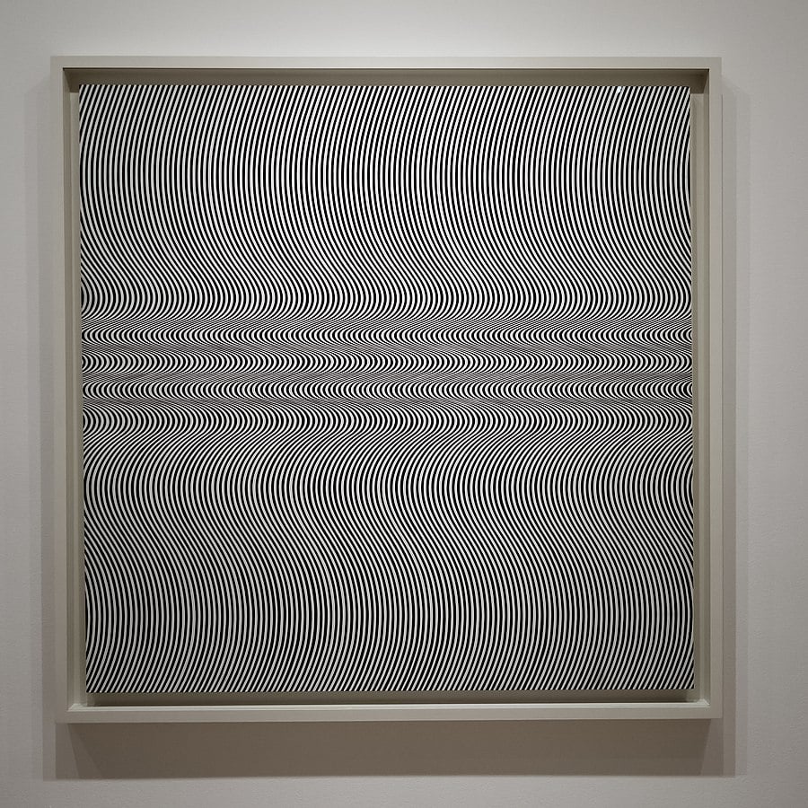 1964 Current by Bridget Riley