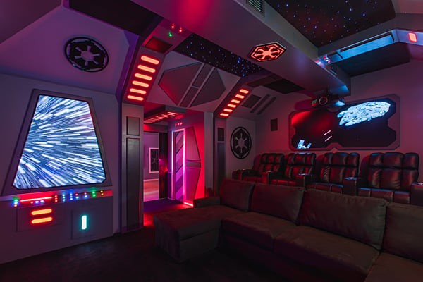 Star Wars home theater 
