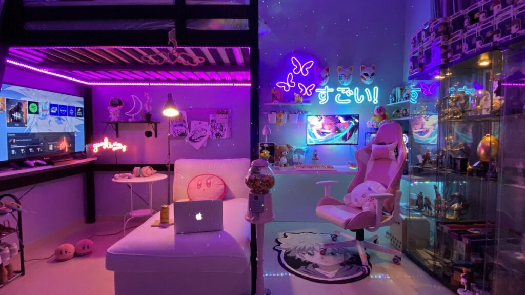 Kawaii Anime Gaming Room