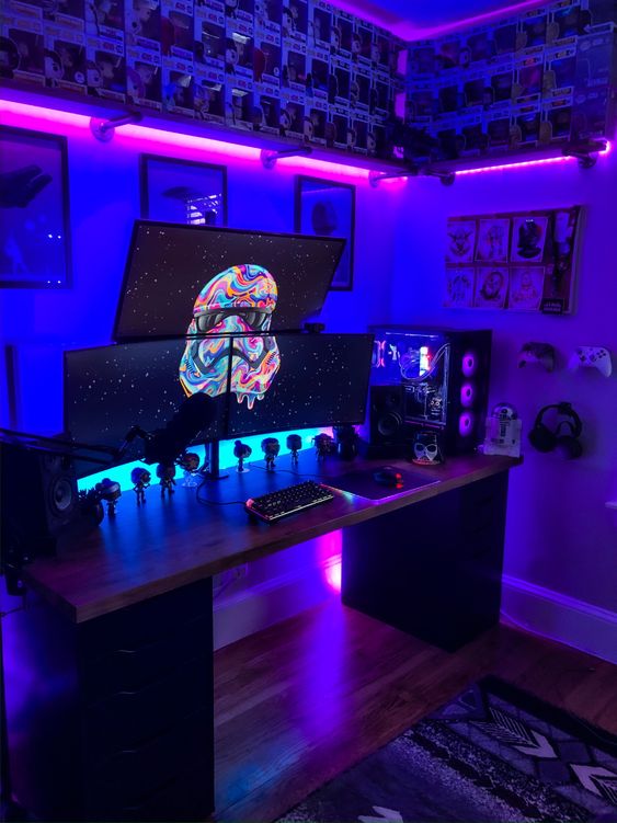 gaming room tour 2022